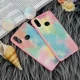 قاب چرمی هولوگرامی پاپ سوکت دار Samsung Galaxy A10s صورتی