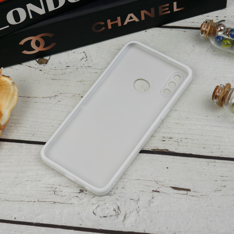 قاب طرحدار پشت گلسی محافظ لنزدار Samsung Galaxy A10s