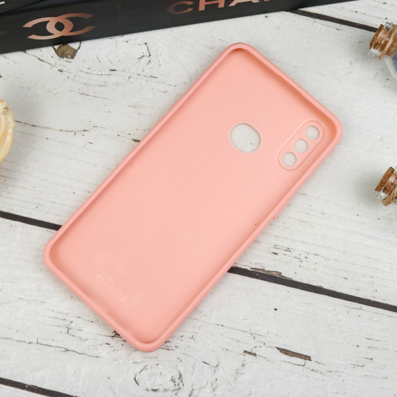 قاب طرحدار پشت گلسی محافظ لنزدار Samsung Galaxy A10s
