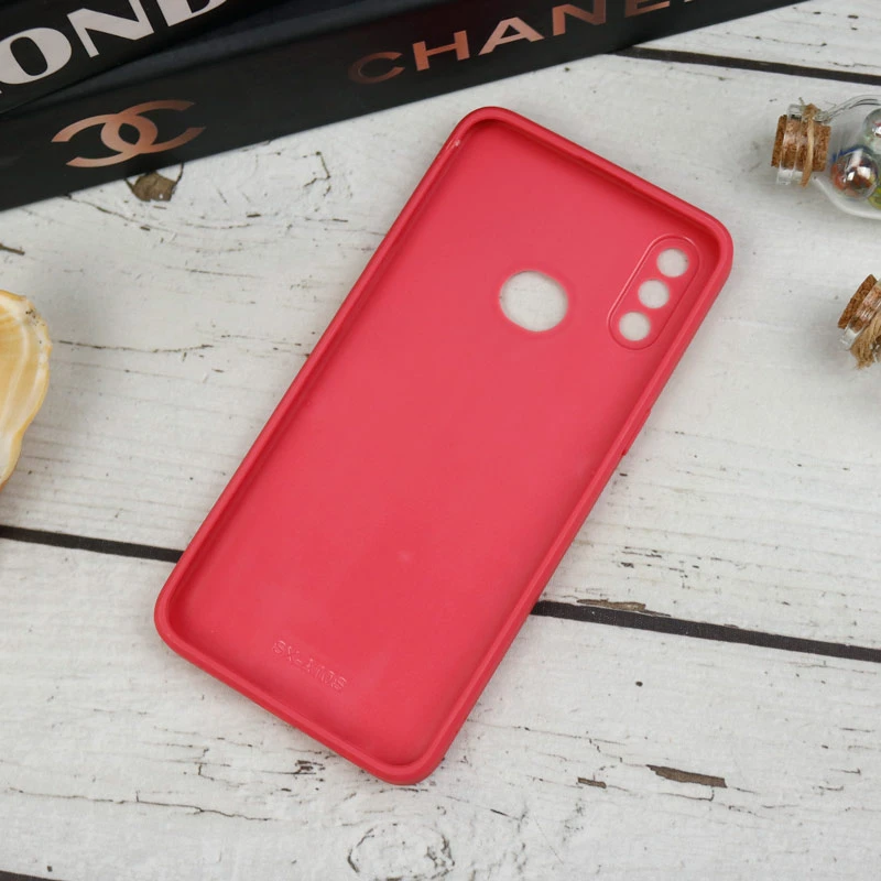 قاب طرحدار پشت گلسی محافظ لنزدار Samsung Galaxy A10s