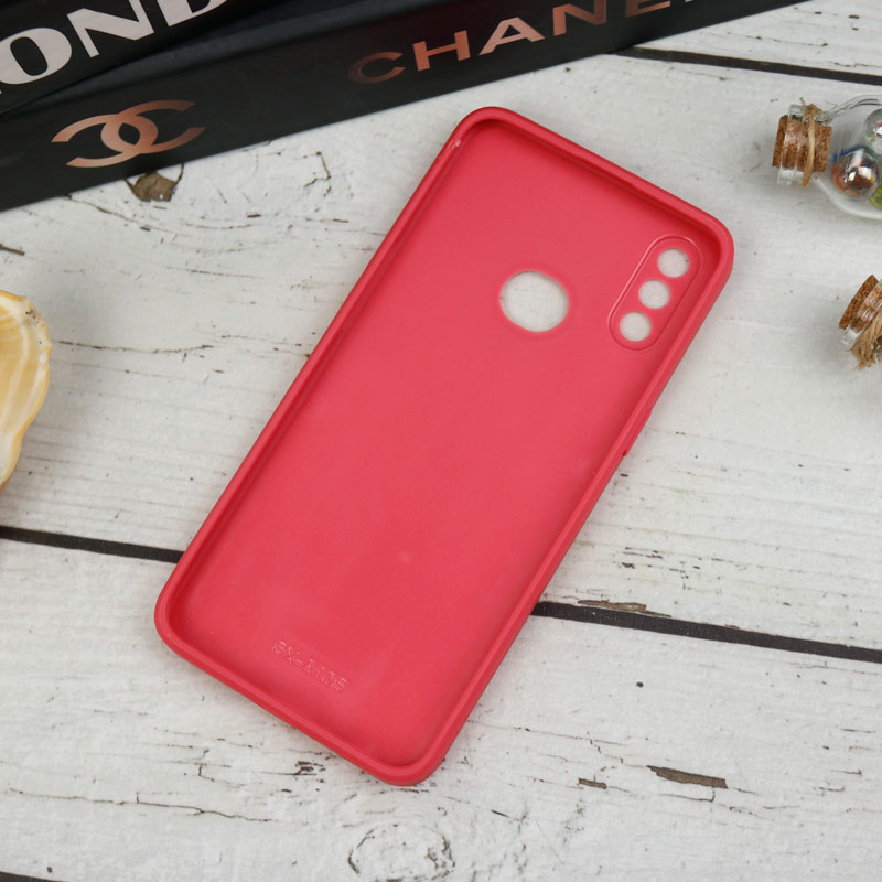 قاب طرحدار پشت گلسی محافظ لنزدار Samsung Galaxy A10s