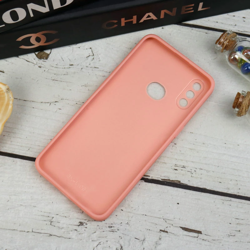 قاب طرحدار پشت گلسی محافظ لنزدار Samsung Galaxy A10s