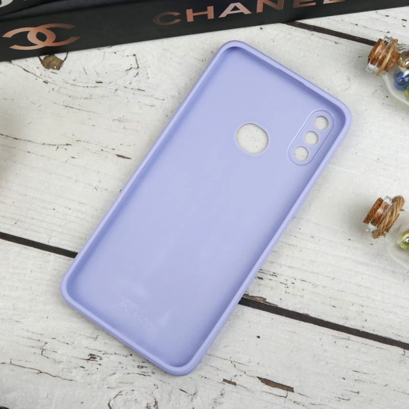 قاب طرحدار پشت گلسی محافظ لنزدار Samsung Galaxy A10s