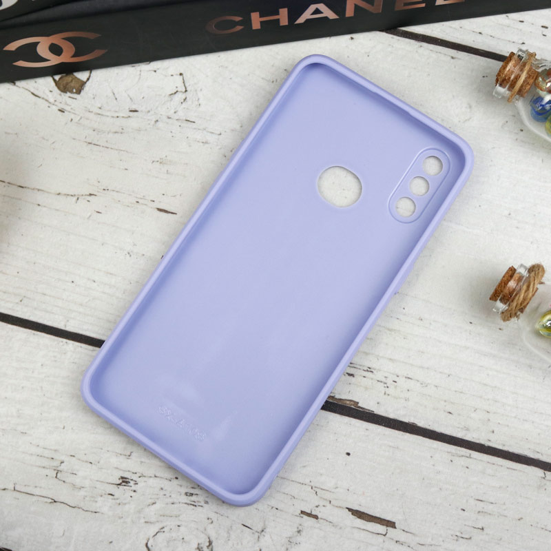 قاب طرحدار پشت گلسی محافظ لنزدار Samsung Galaxy A10s