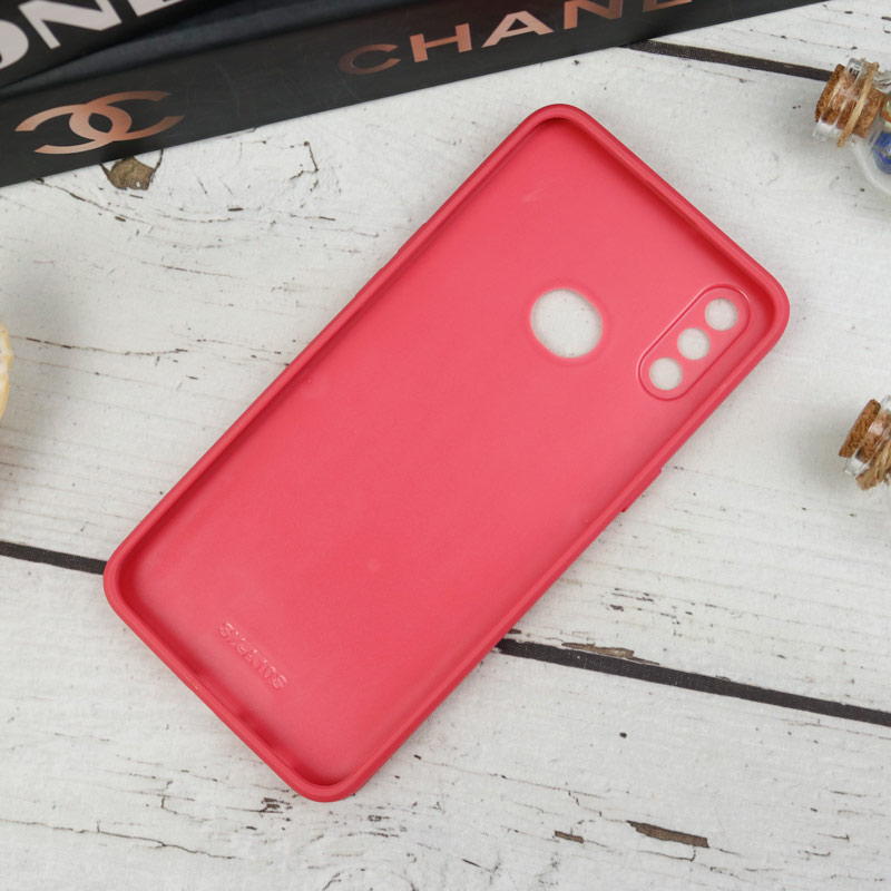 قاب طرحدار پشت گلسی محافظ لنزدار Samsung Galaxy A10s