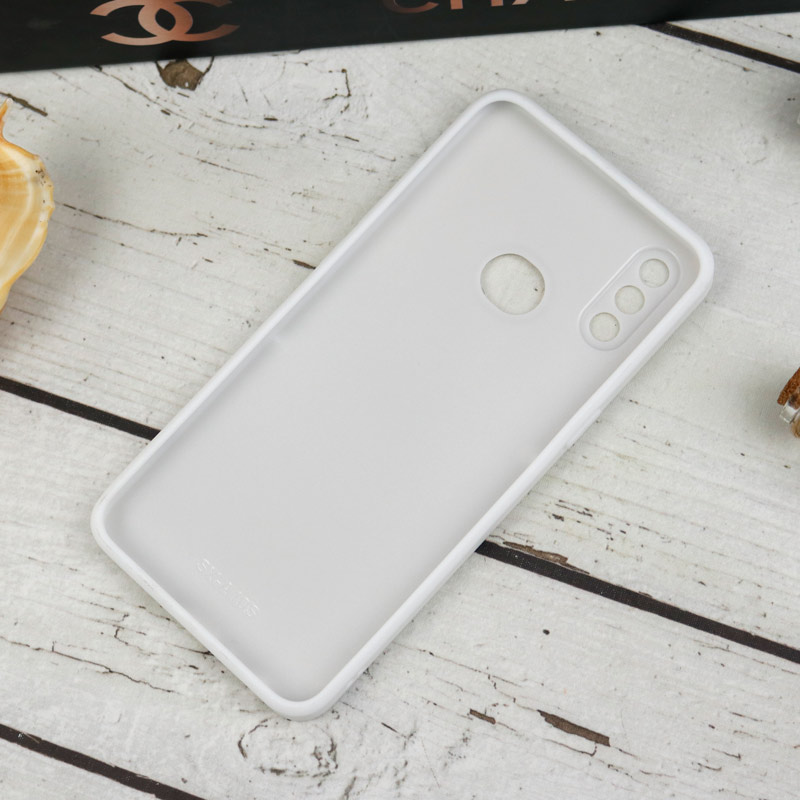 قاب طرحدار پشت گلسی محافظ لنزدار Samsung Galaxy A10s