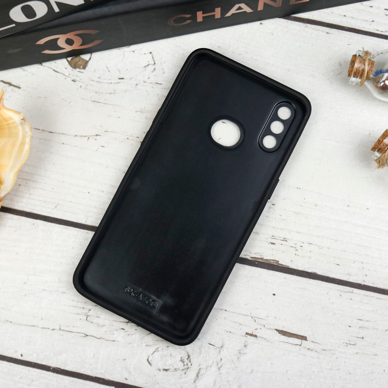 قاب طرحدار پشت گلسی محافظ لنزدار Samsung Galaxy A10s