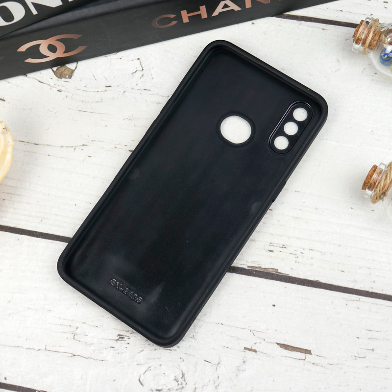 قاب طرحدار پشت گلسی محافظ لنزدار Samsung Galaxy A10s
