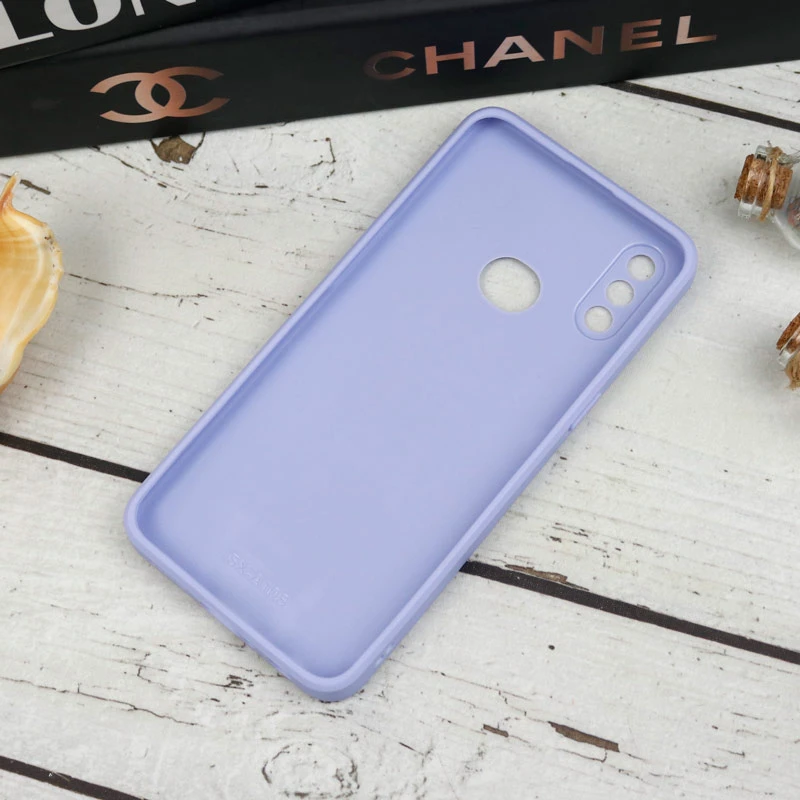 قاب طرحدار پشت گلسی محافظ لنزدار Samsung Galaxy A10s