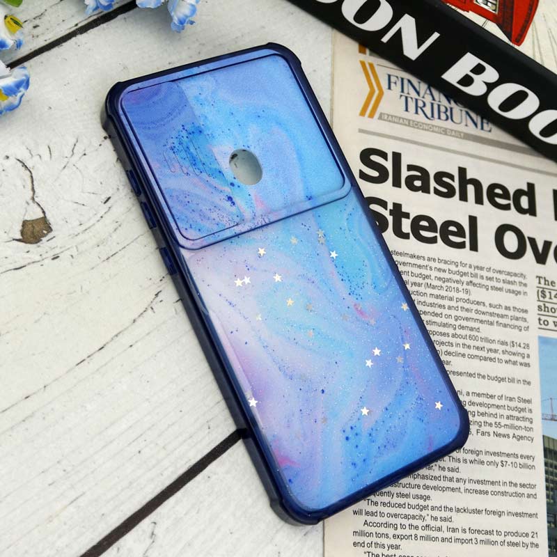 قاب طرحدار محافظ لنزدار کشویی ایربگ دار Samsung Galaxy A11