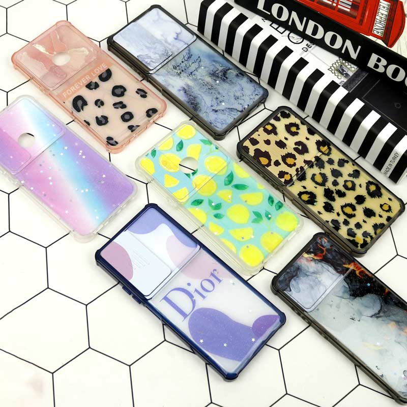 قاب طرحدار محافظ لنزدار کشویی ایربگ دار Samsung Galaxy A11