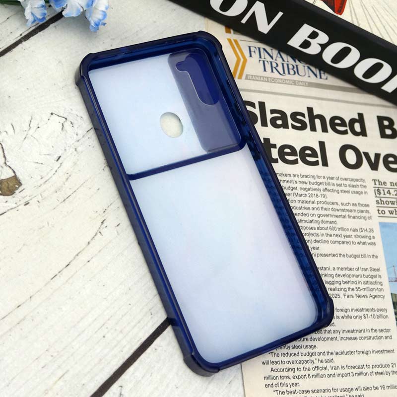 قاب طرحدار محافظ لنزدار کشویی ایربگ دار Samsung Galaxy A11