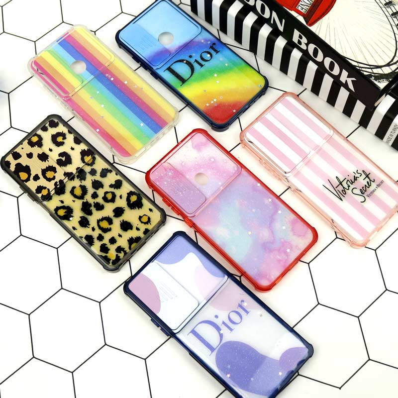 قاب طرحدار محافظ لنزدار کشویی ایربگ دار Samsung Galaxy A11