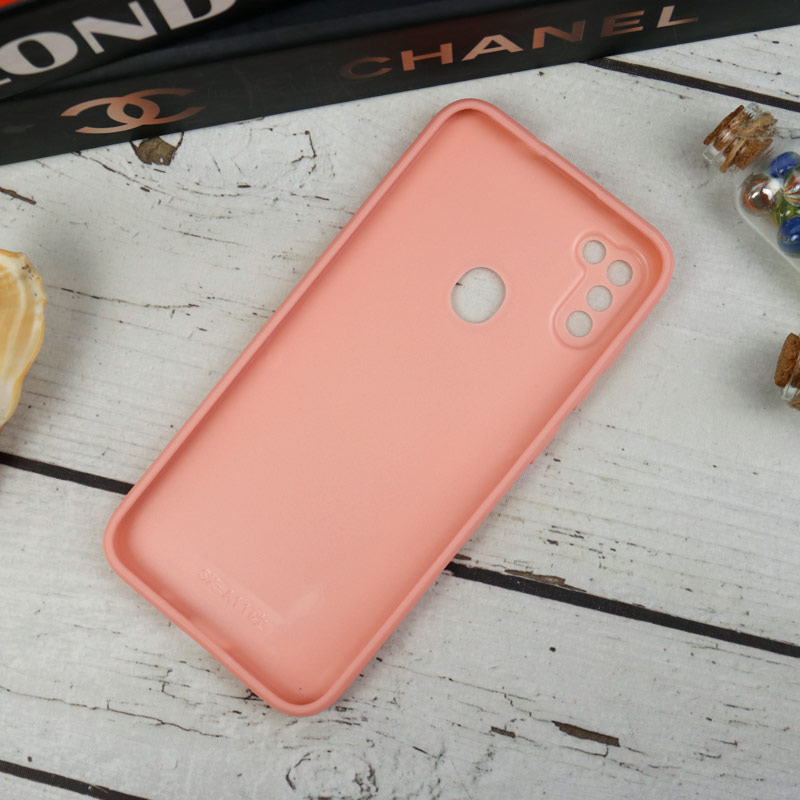 قاب طرحدار پشت گلسی محافظ لنزدار Samsung Galaxy A11