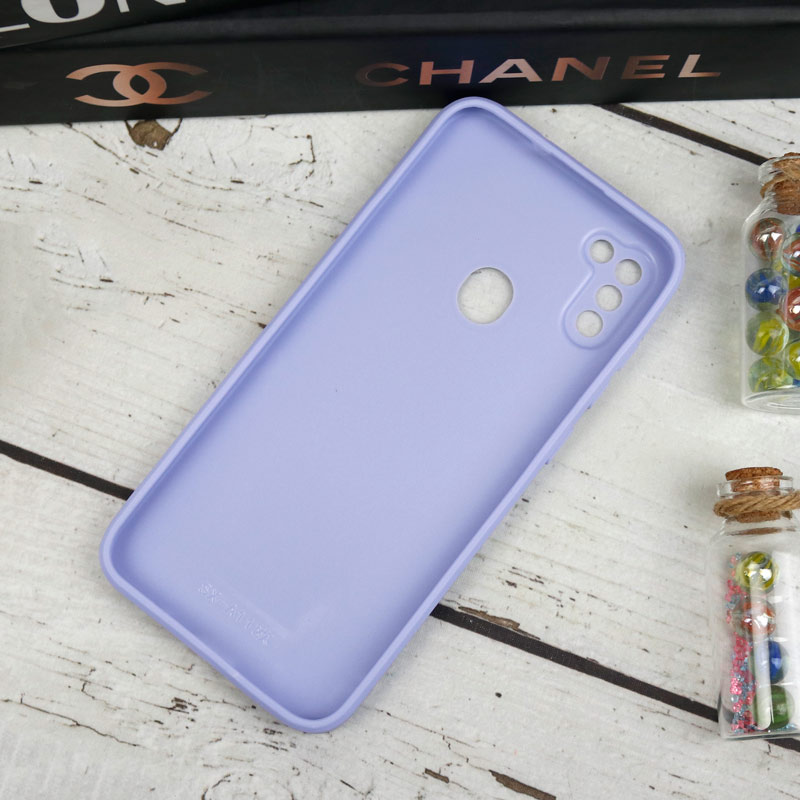 قاب طرحدار پشت گلسی محافظ لنزدار Samsung Galaxy A11