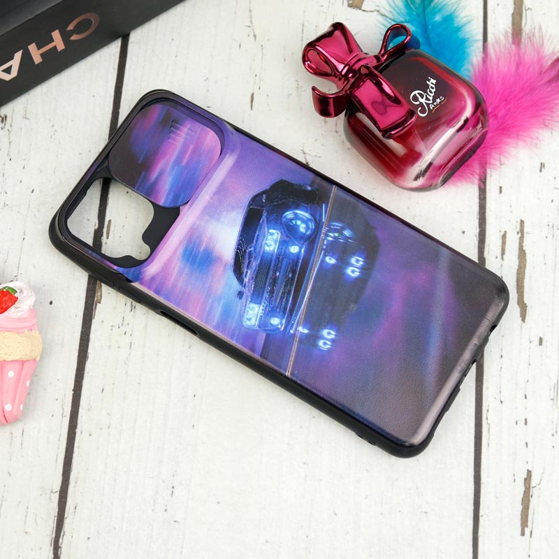 قاب طرحدار محافظ لنزدار کشویی طرح متفرقه Samsung Galaxy A12 سری B