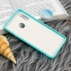 قاب چرمی هولوگرامی پاپ سوکت دار Samsung Galaxy A20s سبز آبی