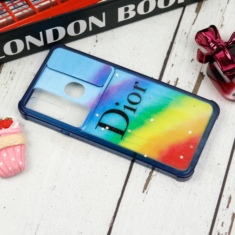 قاب طرحدار محافظ لنزدار کشویی ایربگ دار Samsung Galaxy A20s