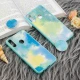 قاب چرمی هولوگرامی پاپ سوکت دار Samsung Galaxy A20s سبز آبی