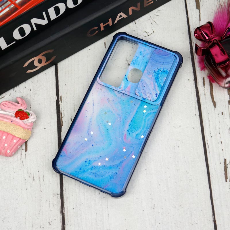 قاب طرحدار محافظ لنزدار کشویی ایربگ دار Samsung Galaxy A21s