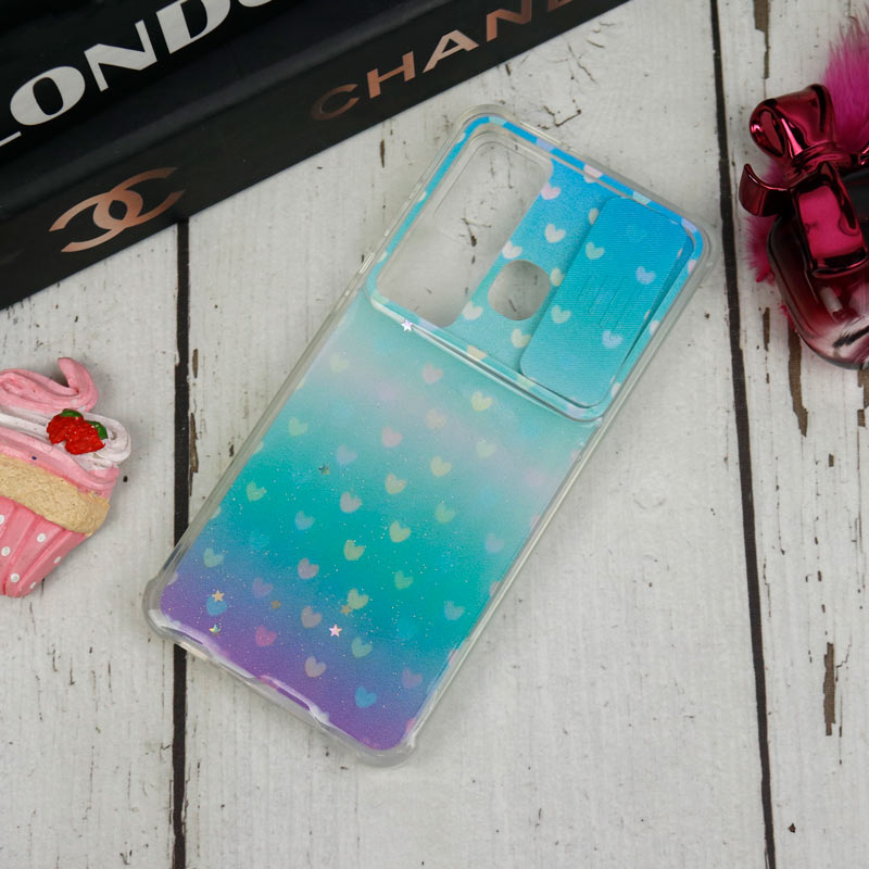 قاب طرحدار محافظ لنزدار کشویی ایربگ دار Samsung Galaxy A21s