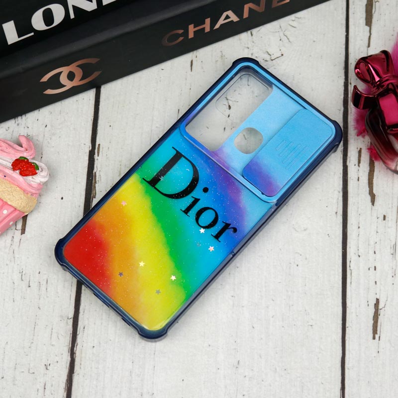 قاب طرحدار محافظ لنزدار کشویی ایربگ دار Samsung Galaxy A21s
