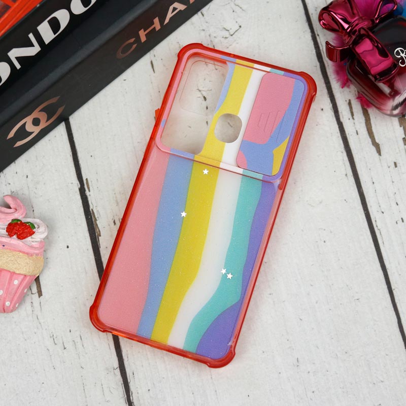 قاب طرحدار محافظ لنزدار کشویی ایربگ دار Samsung Galaxy A21s