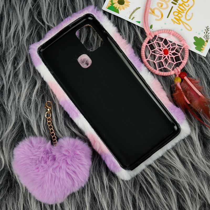 قاب پشمالو پوم پوم دار Samsung Galaxy A21s