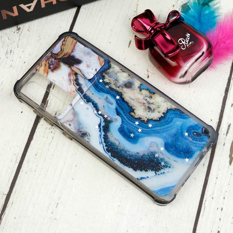 قاب طرحدار محافظ لنزدار کشویی ایربگ دار Samsung Galaxy A30s / A50s