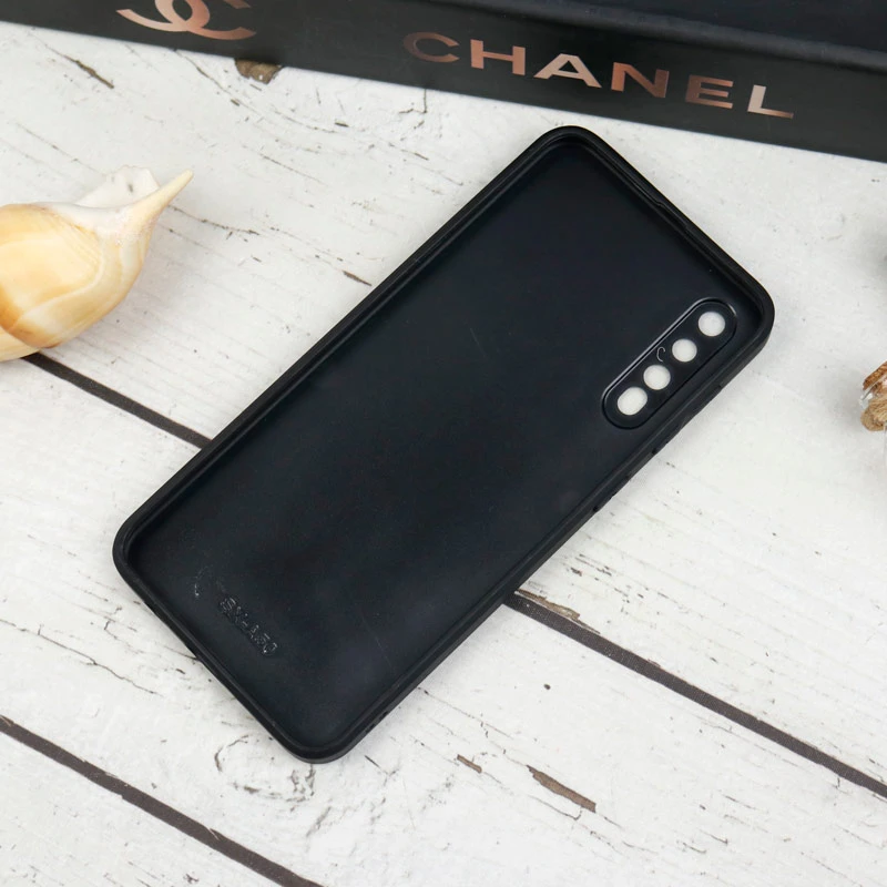 قاب طرحدار پشت گلسی محافظ لنزدار Samsung Galaxy A30s