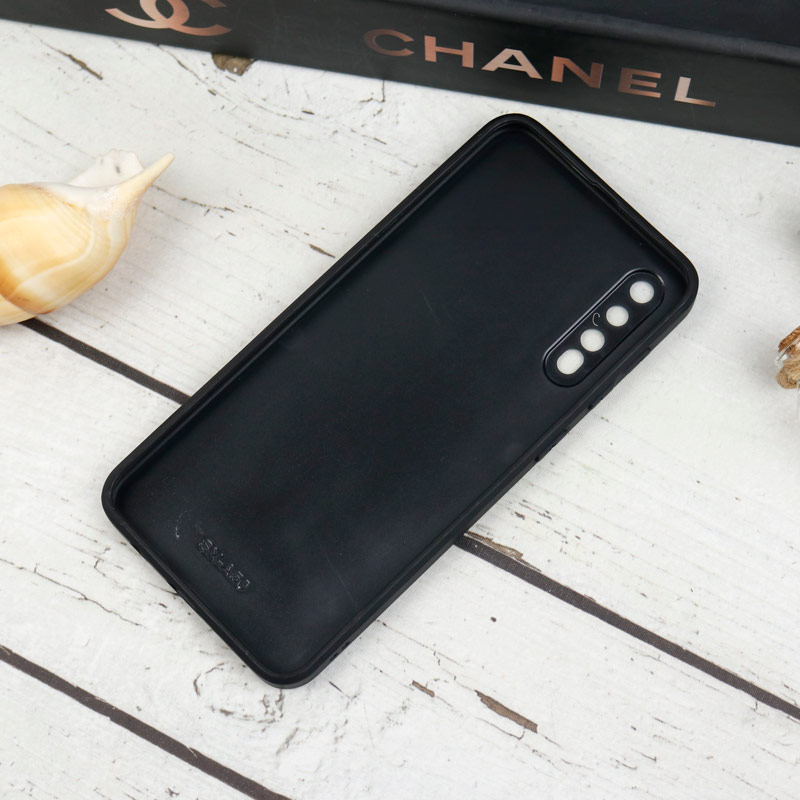 قاب طرحدار پشت گلسی محافظ لنزدار Samsung Galaxy A30s