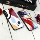 قاب طرحدار پشت گلسی محافظ لنزدار Samsung Galaxy A30s