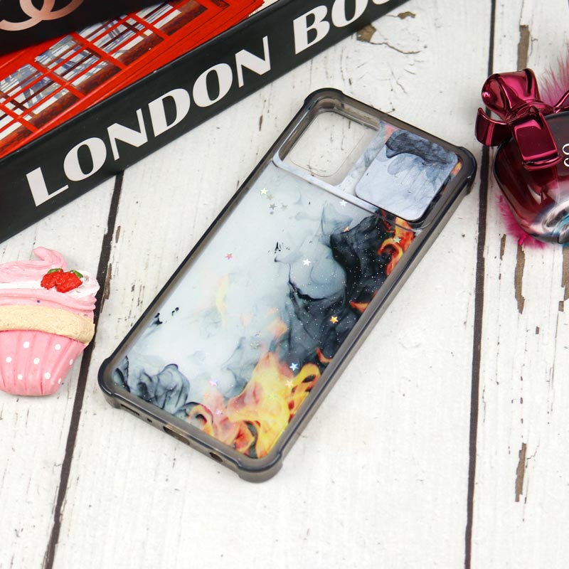 قاب طرحدار محافظ لنزدار کشویی ایربگ دار Samsung Galaxy A31