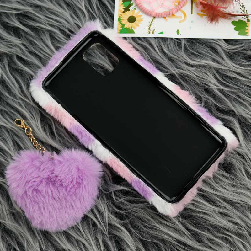 قاب پشمالو پوم پوم دار Samsung Galaxy A51