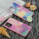 قاب چرمی هولوگرامی پاپ سوکت دار Samsung Galaxy A52 / A52s صورتی