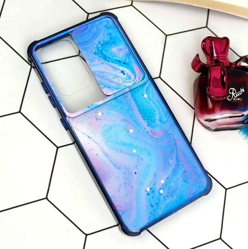 قاب طرحدار محافظ لنزدار کشویی ایربگ دار Samsung Galaxy A52 / A52s