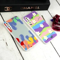 قاب طرحدار پشت گلسی محافظ لنزدار Samsung Galaxy A70