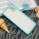 قاب چرمی هولوگرامی پاپ سوکت دار Samsung Galaxy A71 سبز آبی