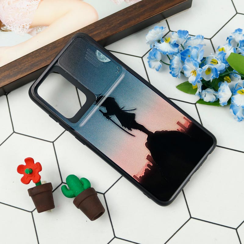 قاب طرحدار محافظ لنزدار کشویی طرح پسرانه Samsung Galaxy A72 سری B