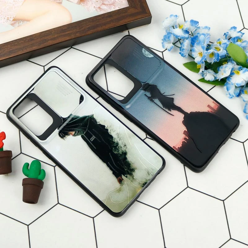 قاب طرحدار محافظ لنزدار کشویی طرح پسرانه Samsung Galaxy A72 سری B
