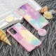 قاب چرمی هولوگرامی پاپ سوکت دار Samsung Galaxy S20 FE صورتی
