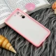 قاب چرمی هولوگرامی پاپ سوکت دار Samsung Galaxy S21 FE 5G صورتی