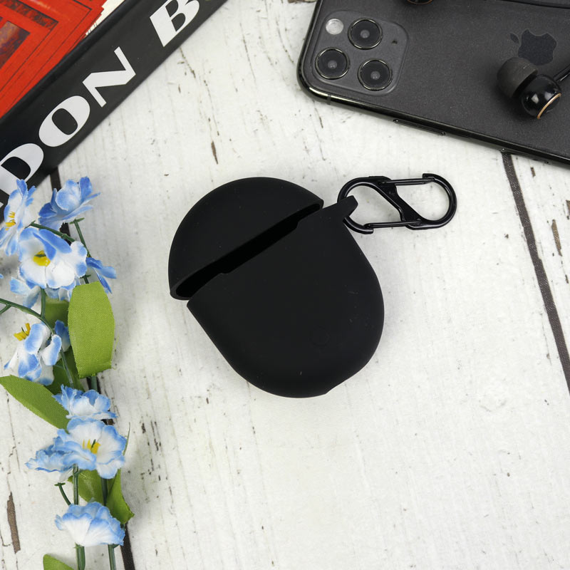 کاور محافظ سیلیکونی هندزفری Xiaomi Redmi Mi AirDots 3 Pro + آویز قلاب