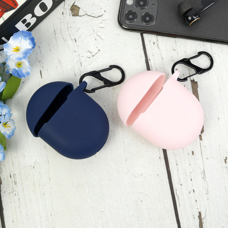 کاور محافظ سیلیکونی هندزفری Xiaomi Redmi Mi AirDots 3 Pro + آویز قلاب