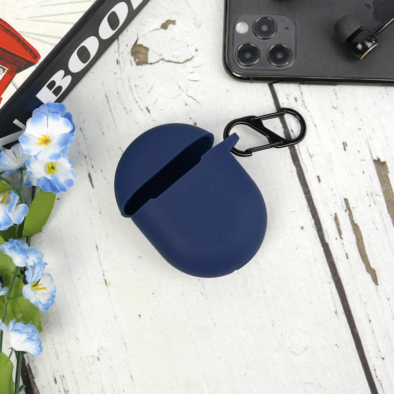 کاور محافظ سیلیکونی هندزفری Xiaomi Redmi Mi AirDots 3 Pro + آویز قلاب
