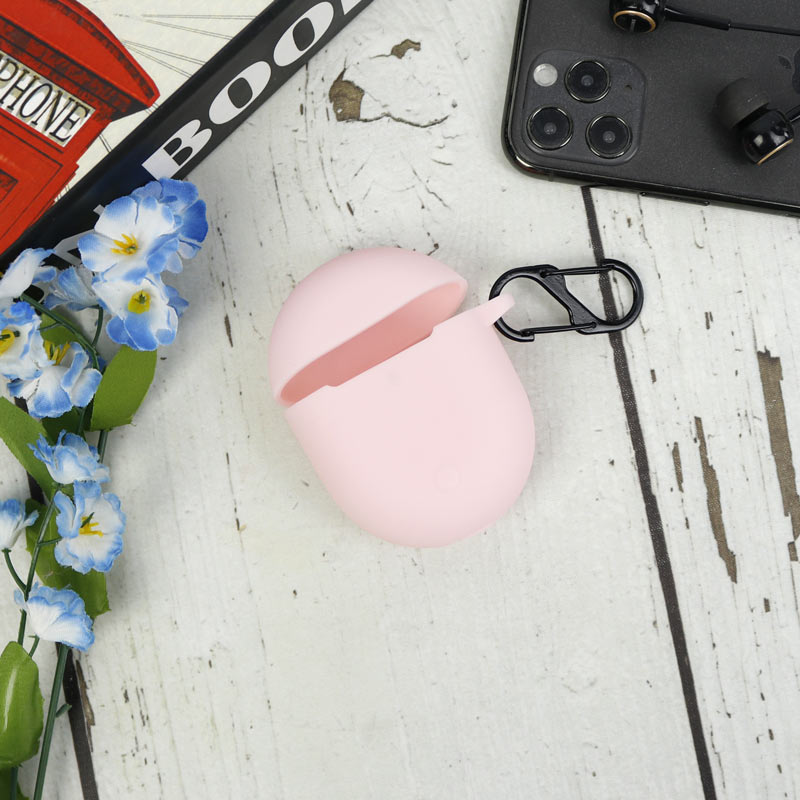 کاور محافظ سیلیکونی هندزفری Xiaomi Redmi Mi AirDots 3 Pro + آویز قلاب