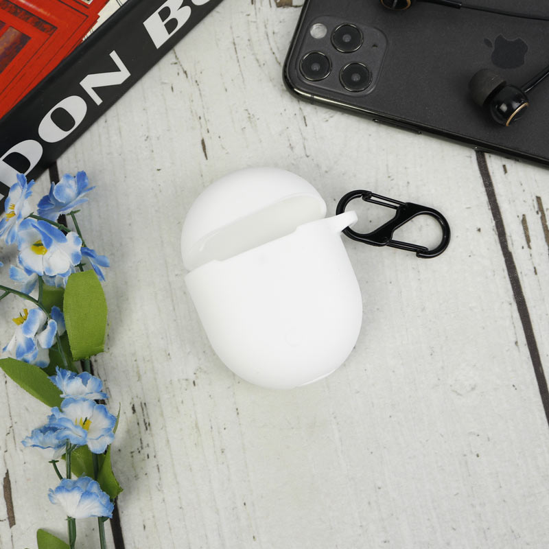 کاور محافظ سیلیکونی هندزفری Xiaomi Redmi Mi AirDots 3 Pro + آویز قلاب