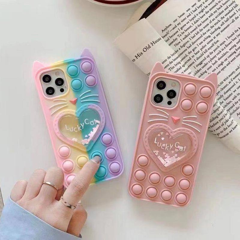 قاب اورجینال سیلیکونی آکواریومی Lucky Cat پاپیتی Xiaomi Poco X3
