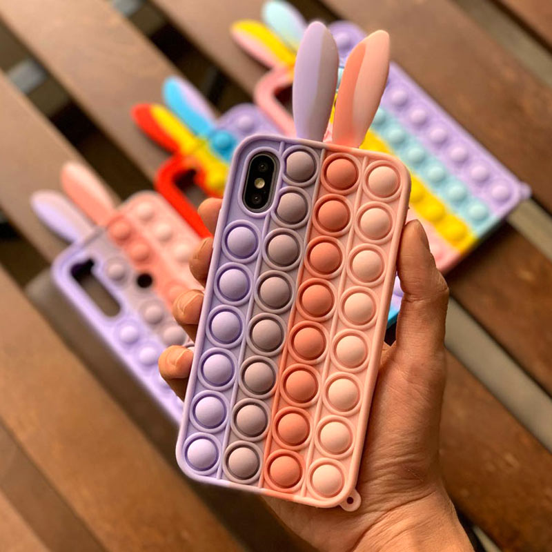 قاب اورجینال سیلیکونی خرگوشی پاپیتی Xiaomi Redmi Note 8