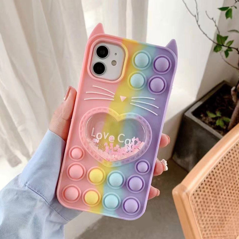 قاب اورجینال سیلیکونی آکواریومی Lucky Cat پاپیتی Xiaomi Poco X3